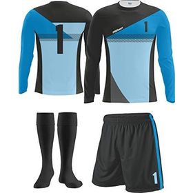 FreySport Axiom Siyah Mavi Kaleci Seti