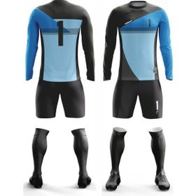 FreySport Axiom Siyah Mavi Kaleci Seti