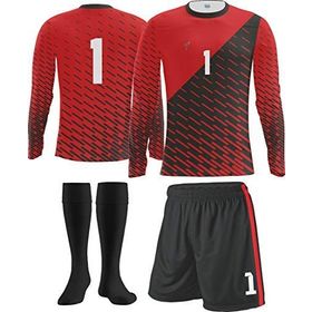 FreySport Compactness Siyah Kırmızı Kaleci Seti