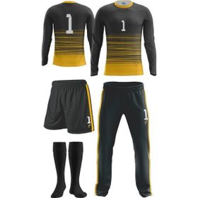 FreySport Passive Siyah Sarı Kaleci Seti