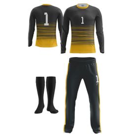 FreySport Passive Siyah Sarı Kaleci Seti