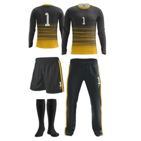 FreySport Passive Siyah Sarı Kaleci Seti