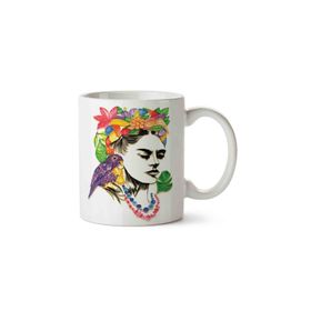 Frida Kahlo-2 Porselen Kupa Bardak