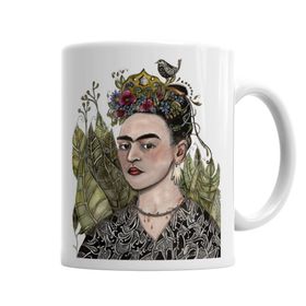 Frida Kahlo-2 Porselen Kupa Bardak