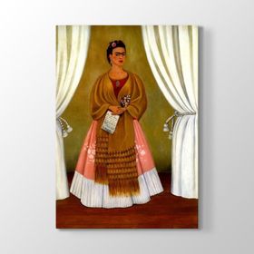 Frida Kahlo - Dedicated To Leon Trotsky Tablosu