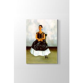 Frida Kahlo - Itzcuintli Dog With Me Tablosu