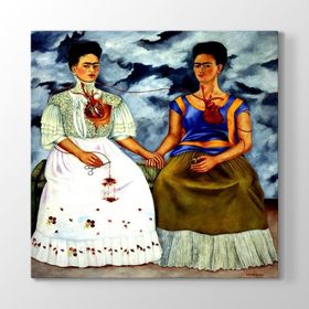 Frida Kahlo - The Two Fridas Tablosu