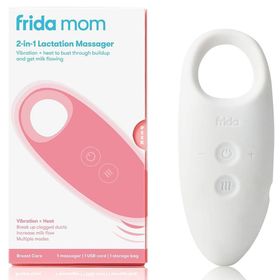 Frida Mom Çoklu Isı+Titreşim Modu 2'si 1 Arada Emzirme Masajı