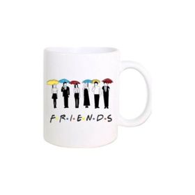 Frıends Baskılı Porselen Kupa Bardak