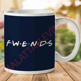 Friends Fwends Baskılı Kupa