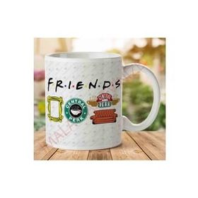 Friends Semboller Baskılı Kupa