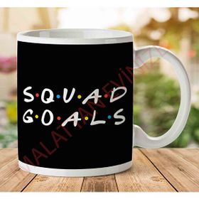 Friends Squad Goals Baskılı Kupa