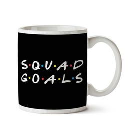 Friends Squad Goals Baskılı Kupa