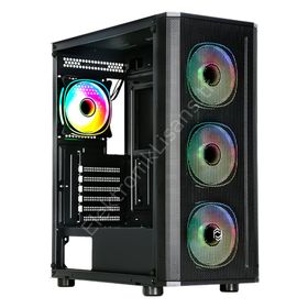 Frisby CM-105 650 W 80+ USB3.0 4x12 cm Fan Pencereli Siyah ATX Kasa