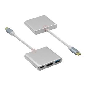 Frisby FA-7656TC Type-c To HDMI+USB3.0-PD Çevirici