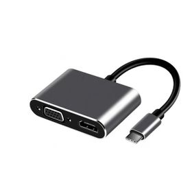 Frisby FA-7678C Type-C HDMI+VGA 4Kx2K Adaptör