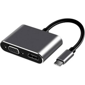 Frisby FA-7678C Type-C HDMI+VGA 4Kx2K Adaptör