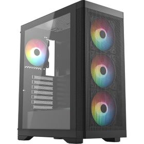 Frisby FC-9480G 600W 80+ Bronze USB 3.0 4x12 cm RGB Fan Siyah ATX Kasa