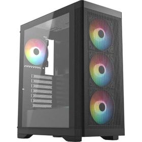 Frisby FC-9480G 600W 80+ Bronze USB 3.0 4x12 cm RGB Fan Siyah ATX Kasa