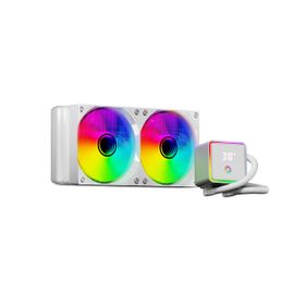 Frisby FCL-240W ARGB 240 mm AM5/1851P Beyaz İşlemci Sıvı Soğutucu