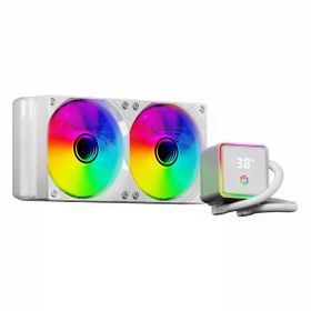 Frisby FCL-240W ARGB 240 mm AM5/1851P Beyaz İşlemci Sıvı Soğutucu