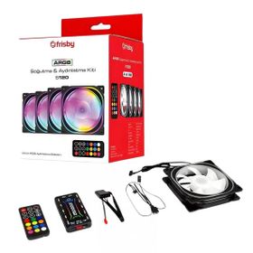 Frisby FCL-F1274C 4 x 120 mm Argb 4'lü Fan Seti Kit Sessiz Rgb Kasa Fanı