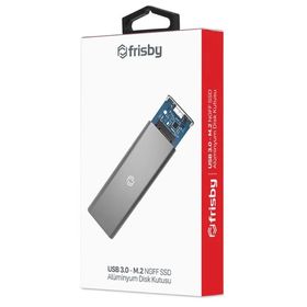 Frisby FHC-M2310 USB3.0-M.2 NGFF SSD Alüminyum Diks Kutusu