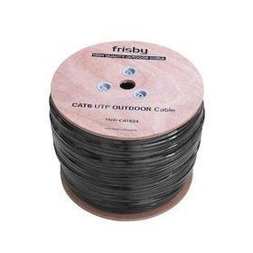 Frisby FNW-CAT624 305 m UTP CAT 6 AWG 23 Dış MEkan Siyah Data Kablosu
