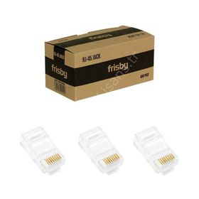 Frisby FNW-RJ4519N RJ45 Cat5 UTP 100 Adet Konnektör