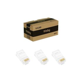 Frisby FNW-RJ4519N UTP Cat6 100'lü Paket RJ45 Konnektör