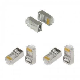 Frisby FNW-RJ4522N RJ-45 FTP Metal 100'lü Paket Konektör