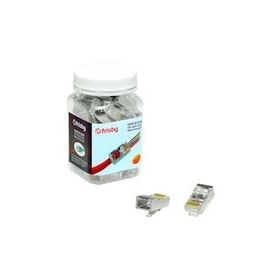 Frisby FNW-RJ4532N CAT6 EZ RJ45 100'lü Yeni Nesil Delikli Metal Konnektör