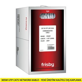Frisby FR-Cat-5E09 305 M Cat-5E Utp Network Kablo