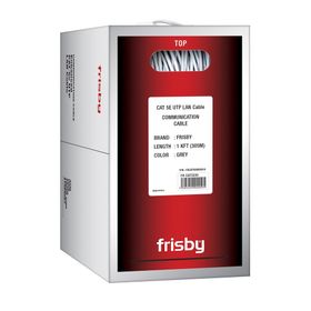 Frisby FR-CAT5E09 305 m UTP Cat 5e AWG24 Gri Data Kablo