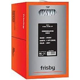 Frisby FR-CAT601 305 m UTP Cat6 23AWG Gri Data Kablosu