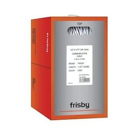 Frisby FR-CAT601 305 m UTP Cat6 23AWG Gri Data Kablosu