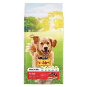 Friskies 10 kg Active Etli Yüksek Enerji Aktif Köpek Mamasi