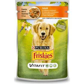 Friskies 100 gr Adult Tavuklu Pouch Köpek Konservesi