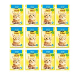 Friskies 12x85 gr Somonlu Soslu Yaş Kedi Maması