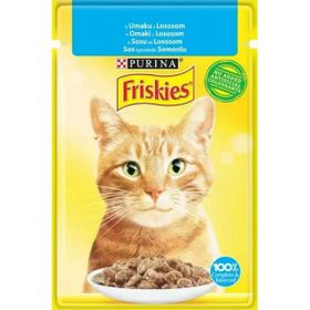 Friskies 26x85 gr Friskies Somonlu Pouch Yetişkin Kedi Yaş Maması
