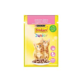 Friskies 6x85 gr Tavuklu Soslu Yaş Yavru Kedi Maması