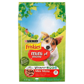 Friskies Etli Mini Menü 1.5 kg Köpek Maması