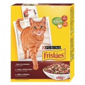 Friskies Etli Tavuklu ve Sebzeli 300 gr Kedi Maması