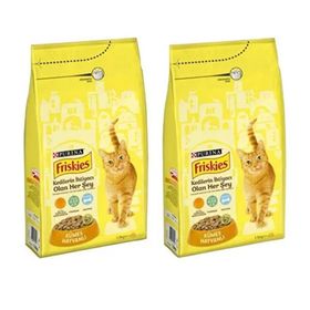 Friskies Kümes Hayvanlı 2x1.5 kg Yetişkin Kedi Mama