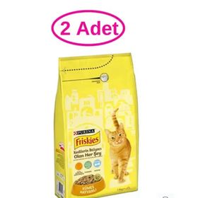 Friskies Kümes Hayvanlı 2x1.5 kg Yetişkin Kuru Kedi Mama