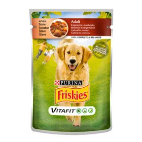 Friskies Kuzu Etli ve Havuçlu Yetişkin 20x100 gr Köpek Yaş Maması