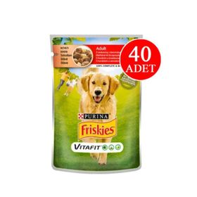 Friskies Sığır Etli ve Patatesli 40x100 gr Yaş Köpek Mama