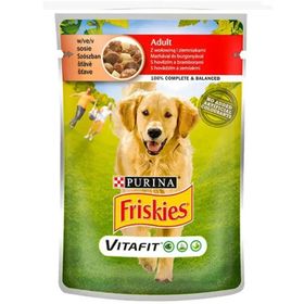 Friskies Sığır Etli ve Patatesli Pouch Yetişkin 20x100 gr Köpek Maması