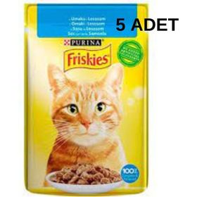 Friskies Somonlu 5x85 gr Yaş Kedi Maması