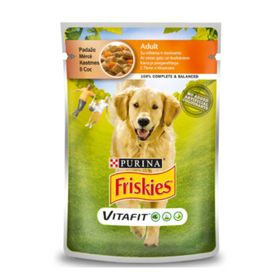 Friskies Tavuk Etli ve Havuçlu 20x100 gr Yaş Köpek Mama